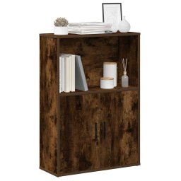 Biblioteca, stejar fumuriu, 60x24x85 cm, lemn prelucrat GartenMobel Dekor