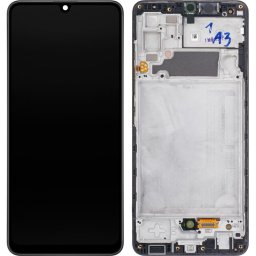 Piese si componente Display cu Touchscreen Samsung Galaxy A32 A325, cu Rama, Negru, Service Pack GH82-25579A