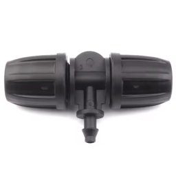 MXM Conector T pentru furtun de irigație de 10 mm cu conector pentru 4/7 mm