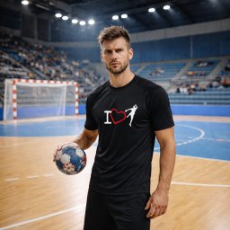 Tricou barbati I Love Handbal