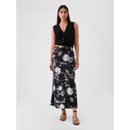 GAP Satin Maxi Skirt - Women's