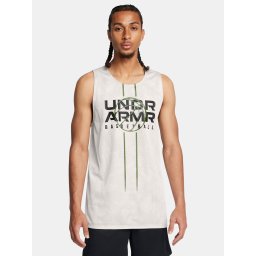 Men's tank top Under Armour UA Zone Reversible Jsy-GRN - Men's