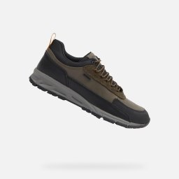 Dark green men's sneakers Geox Doray B Abx - Men's