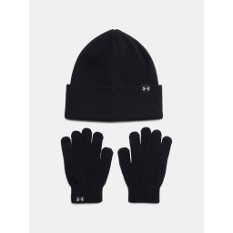 Under Armour G Beanie/Glove Combo-BLK Hat - Girls