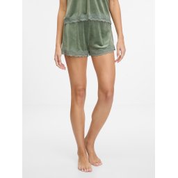 Khaki Women's Suede Pajama Shorts ORSAY - Women's