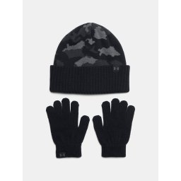 Boys' cap Under Armour B Beanie/Glove Combo-BLK - Boys