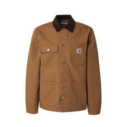 Carhartt WIP Geacă de primăvară-toamnă 'Michigan' ciocolatiu / maro deschis