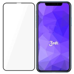 Folie ecran HardGlass Max Lite, pentru iPhone 11 (6.1"), 3D, Full Cover, Negru