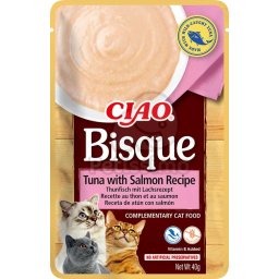 Inaba Cat Ciao Bisque - ton, somon 40 g