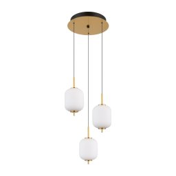 Lustră LED pe cablu Globo 15217-3 EWALD LED/20W/230V