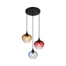 Lustră pe cablu Globo 15748-3HR SANDER 3xE27/60W/230V