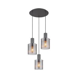 Lustră pe cablu Globo 15904-3HR TULIVAR 3xE27/40W/230V