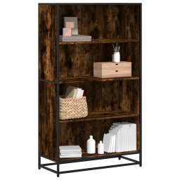Biblioteca, stejar fumuriu, 80,5x35x139 cm, lemn prelucrat GartenMobel Dekor