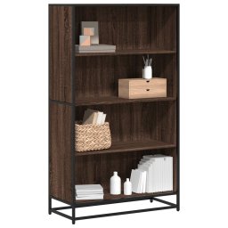 Biblioteca, stejar maro, 80,5x35x139 cm, lemn prelucrat GartenMobel Dekor
