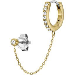 Fossil Cercei stilați placați cu aur cu cristale Ellis JF04594710