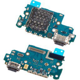 Piese si componente Placa cu Conector Incarcare - Microfon - Modul Cititor SIM Samsung Galaxy A53 5G A536, Swap GH59-15556A