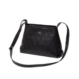 Poseta dama, piele naturala, M288, negru