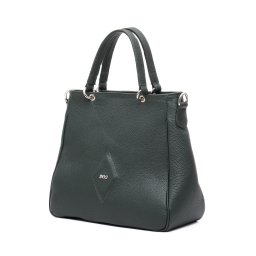 Poseta eleganta, piele naturala, M292, verde