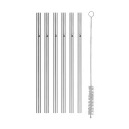 SET 6x pai din oțel inoxidabil WMF BARIC + perie de curățare