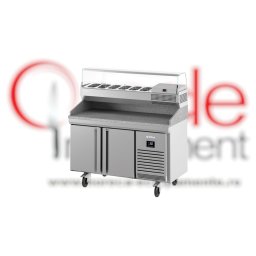 Masă frigorifică pentru pizza 1490x700x830 mm, 305+35 L, Infrico Spania