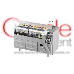 Stație de Cocktail bar cu refrigerare, 310L, Infrico Spania