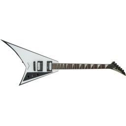 Jackson JS Series Rhoads JS32T White with Black Bevels