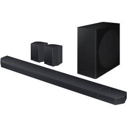 Soundbar Samsung HW-Q930D, 9.1.4, 540W, Bluetooth, Wi-Fi, Subwoofer wireless, Dolby Atmos, Negru titan