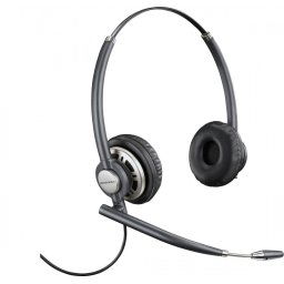 POLY HW720 Casti Prin cablu Banda de fixare pe cap Birou/Call center Negru