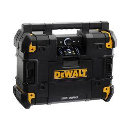 DeWALT - Radio TSTAK, incarcator 230V, DAB+ si stereo AM/FM, Bluetooth, AUX, USB, IP54, compatibil cu acumulator 10.8-18V [DWST1-81078-QW]