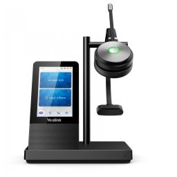 Yealink WH66 Mono UC Sistem personal de conferinte audio Fara fir Banda de fixare pe cap Birou/Call center USB Tip-A Bluetooth Stand de incarcare Negru (1308007)