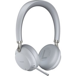 Yealink BH72 Casti Prin cablu & Wireless Banda de fixare pe cap Apeluri/Muzica USB Tip-A Bluetooth Stand de incarcare Gri deschis (1208615)