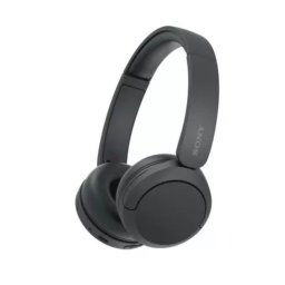 Casti On Ear Sony WH-CH520B, Wireless, Bluetooth, Microfon, Multipoint connection, Quick Charge, Autonomie 50 ore, Negru