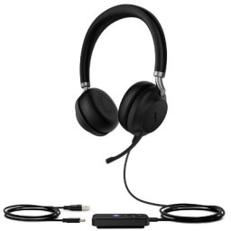 Yealink UH38 Casti Prin cablu & Wireless Banda de fixare pe cap Apeluri/Muzica Bluetooth Negru (1308085)