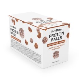 GymBeam Protein Balls 10 x 45 g macadamia & coconut