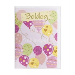 Felicitare La mulți ani - limba maghiară - 13 x 19 cm