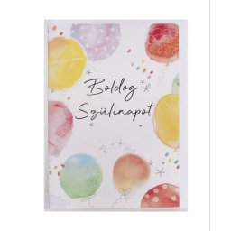 Felicitare la mulți ani - limba maghiară - 13 x 19 cm