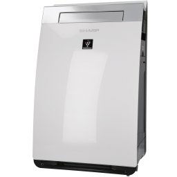 Purificator de aer KI-G75EUW, Functie de umidificare activa, Tehnologie Plasmacluster, 4 l, Suprafata max acoperita 56 mp, Alb