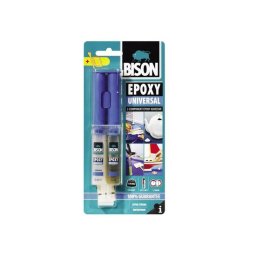 Adeziv epoxidic bicomponent universal BISON Epoxy Universal, 2 x 12ml GartenVIP DiyLine