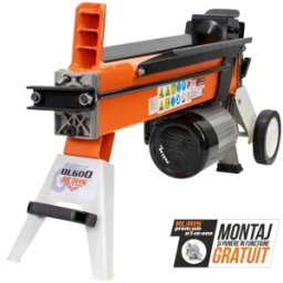 Despicator de lemne RURIS DL600, 6 tone, motor electric 2.2 kW, Dmax 250 mm