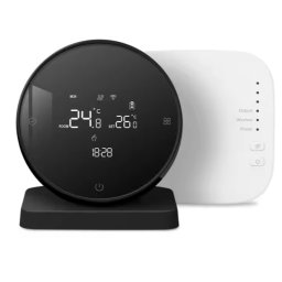 Termostat pentru centrala pe gaz, BOT-R7B-X-WIFI, negru