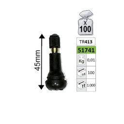 VALVE PENTRU ANVELOPE TR413 45MM