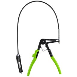 CLESTE PENTRU COLIERE ELASTICE Cu furtun flexibil de: 630 mm Deschidere de: 47 mm