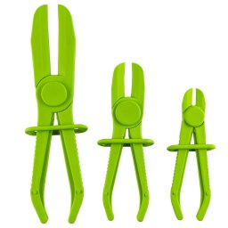 SET 3 CLESTI DIN PLASTIC PENTRU FURTUNE AUTO deschidere de la: 0-70mm 0-35mm 0-20mm adecvat pentru circuitul de frane, benzina si sistemul de racire