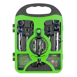 SET DE 7 CHEI COMBINATE CU CLICHET SI CAP ROTATIV 8,10,11,13,14,17,19MM