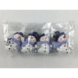 Figurine om zapada pentru decoratiuni craciun set 4 buc
