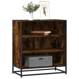 Dulap, stejar fumuriu, 68x35x76 cm, lemn prelucrat si metal GartenMobel Dekor