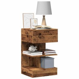 Noptiera Lemn Vechi 40x35x65 cm Lemn prelucrat GartenMobel Dekor