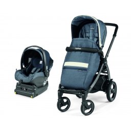 Carucior 2 in 1 Peg Perego Book 51 S Titania i Size baza i size inclusa Luxe Mirage sasiu hamac scaun auto 0 22 kg