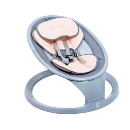 Leagan Electric Inteligent Portabil W5 BUF BOOF, Multifunctional, Conexiune Bluetooth, 5 Module miscare, Telecomanda, Functie EasyTouch, pink