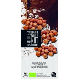 Ciocolata cu lapte si orez expandat, bio, 70g, Meybona